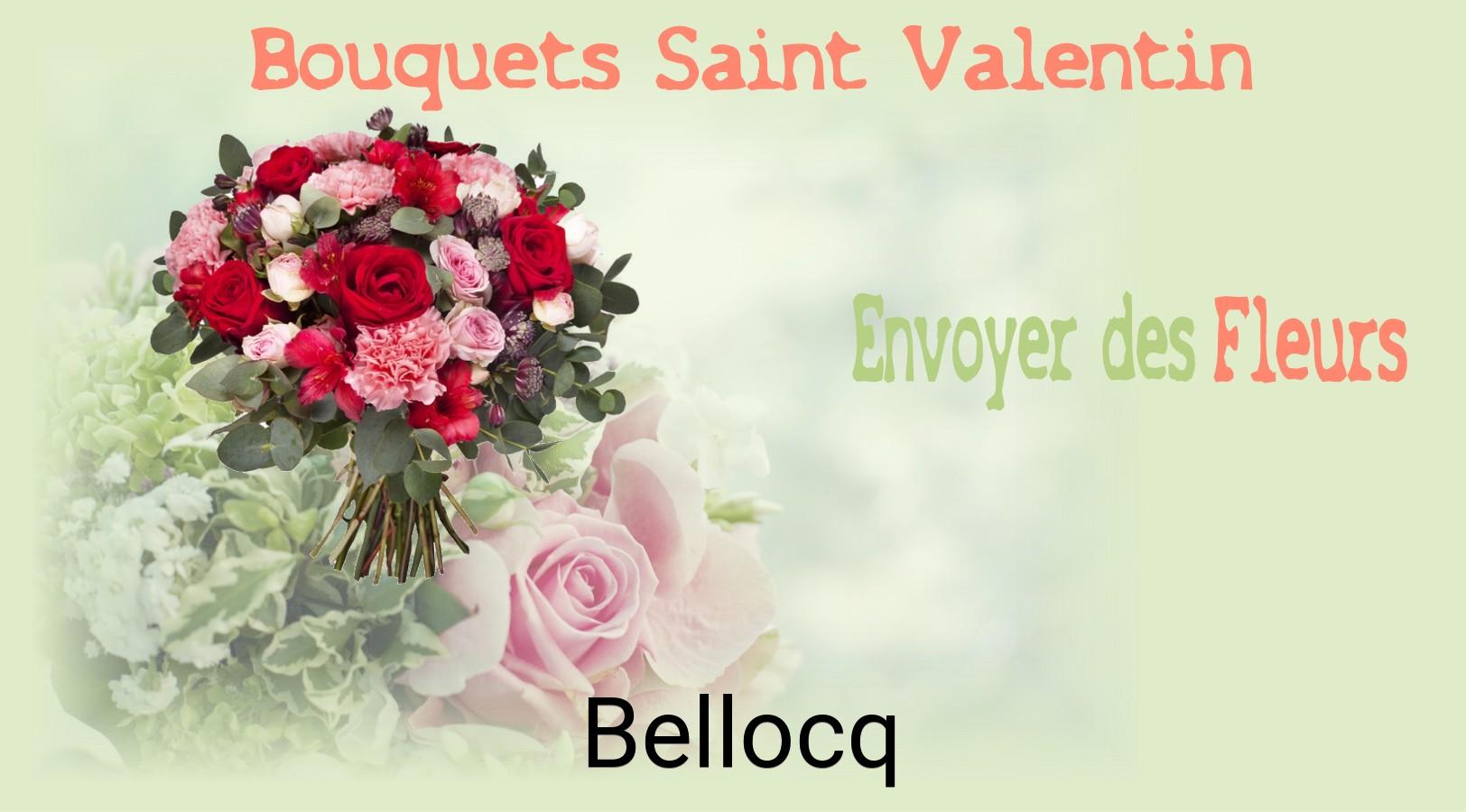 Roses de Saint-Valentin livrées à Bellocq